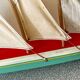 Three-masted basin sailing yacht by the German brand Greiner.