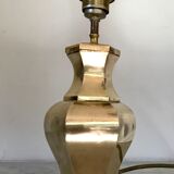 Brass hexagonal lamp