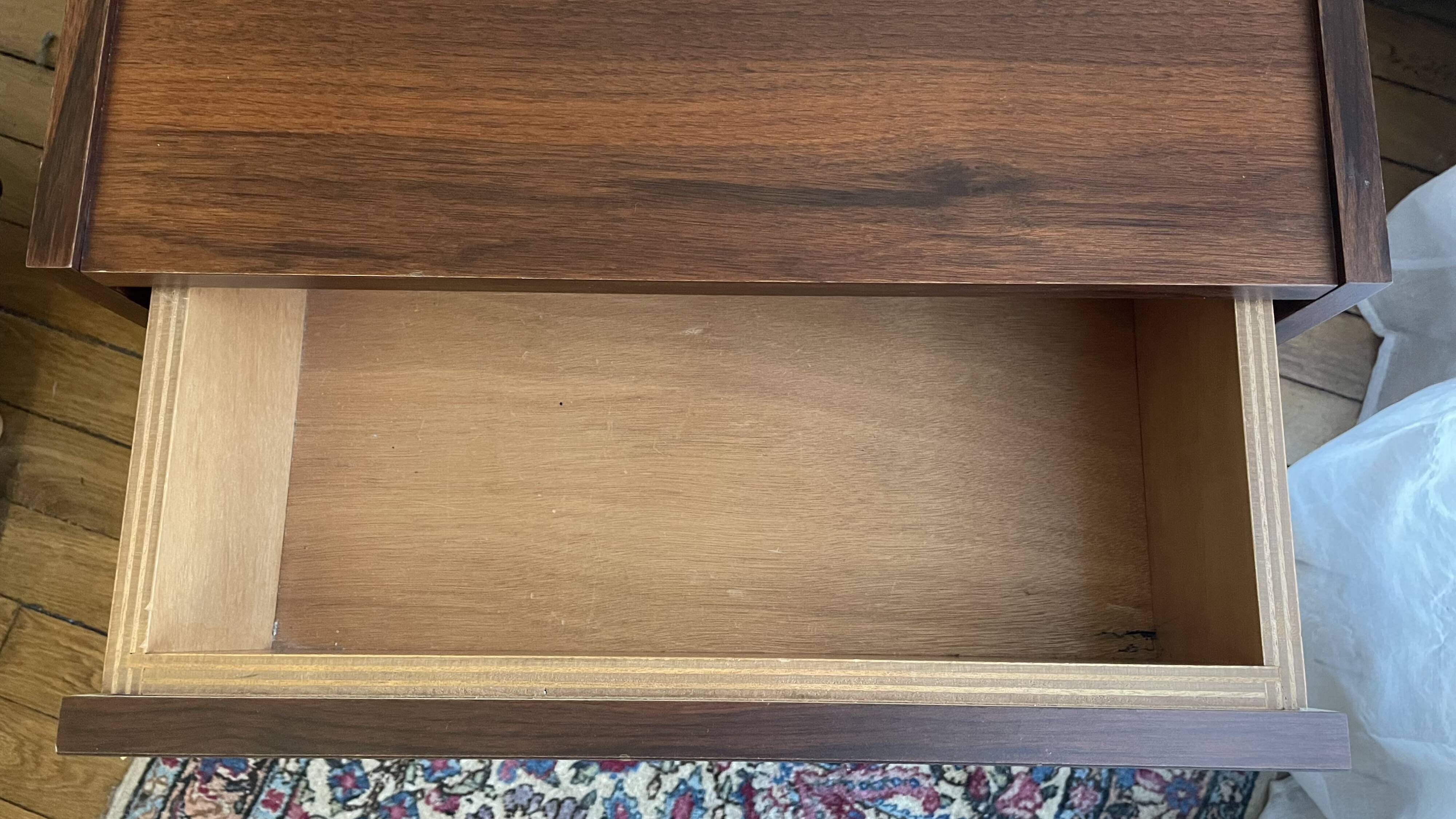 Rosewood office cabinet from the 1970s.