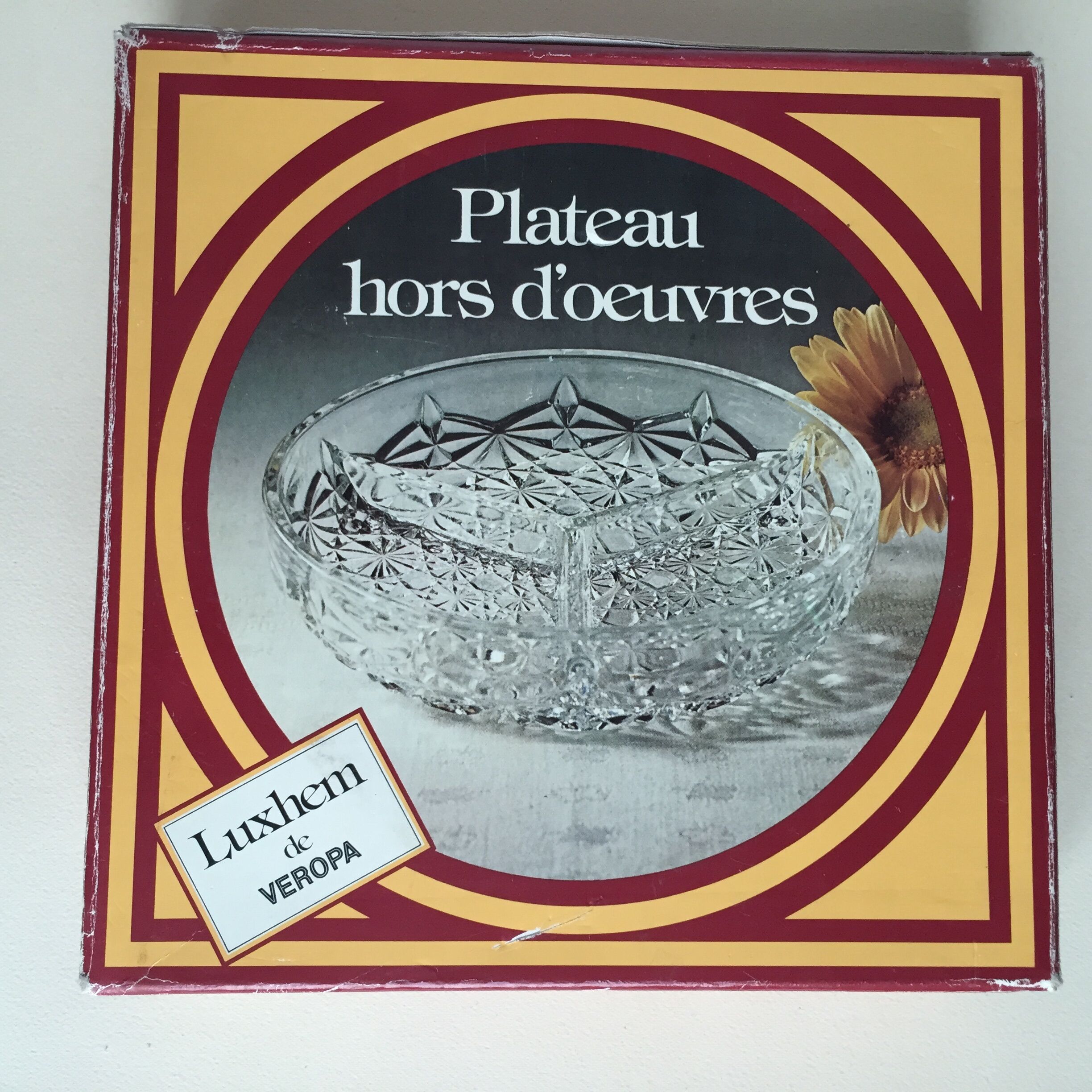 Dish for hors d'oeuvres