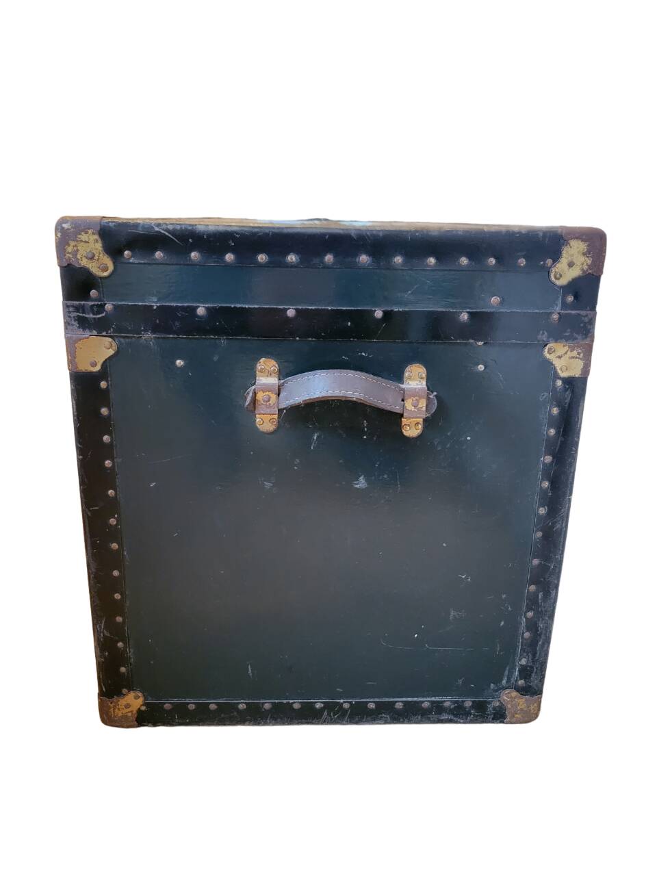 Old American travel trunk