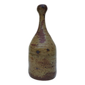Vintage pyrite stoneware soliflore vase
