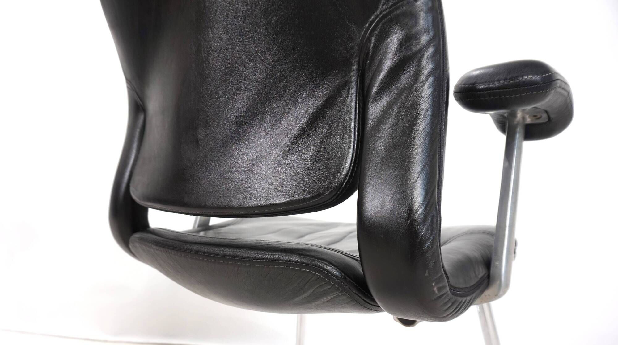 Lot de 2 chaises de bureau/salle à manger Herman Miller Equa par B. Stumpf & D. Chadwi