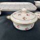 Rovina Epinal service to jars of porcelain cream early twentieth century