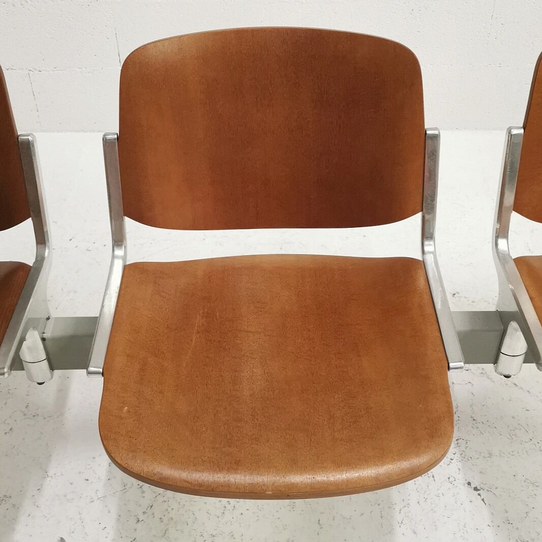 Bench 4 places, Giancarlo Piretti, Anonima Castelli, 1970