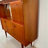 Vintage teak display cabinet / bar cabinet