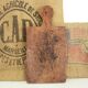 Cutting board, wooden cutting log
