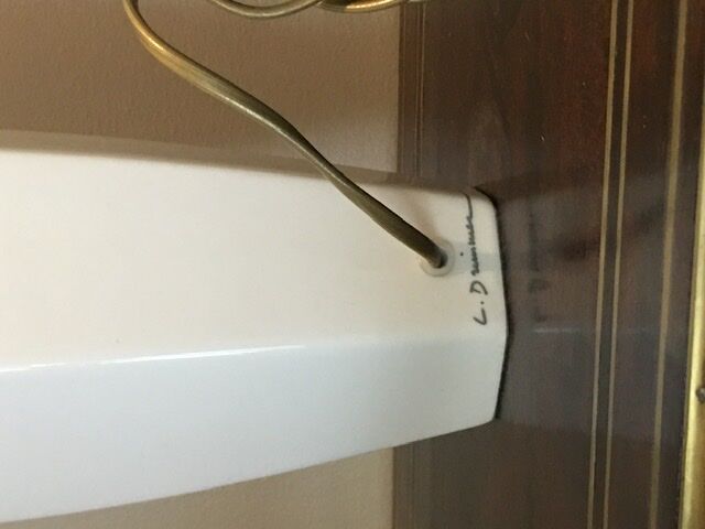 Pied de lampe Art Deco Louis Drimmer