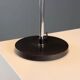 Lampe de table vintage design en aluminium et métal, Italie, années 1960