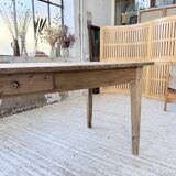 1950 pine farmhouse table 2m