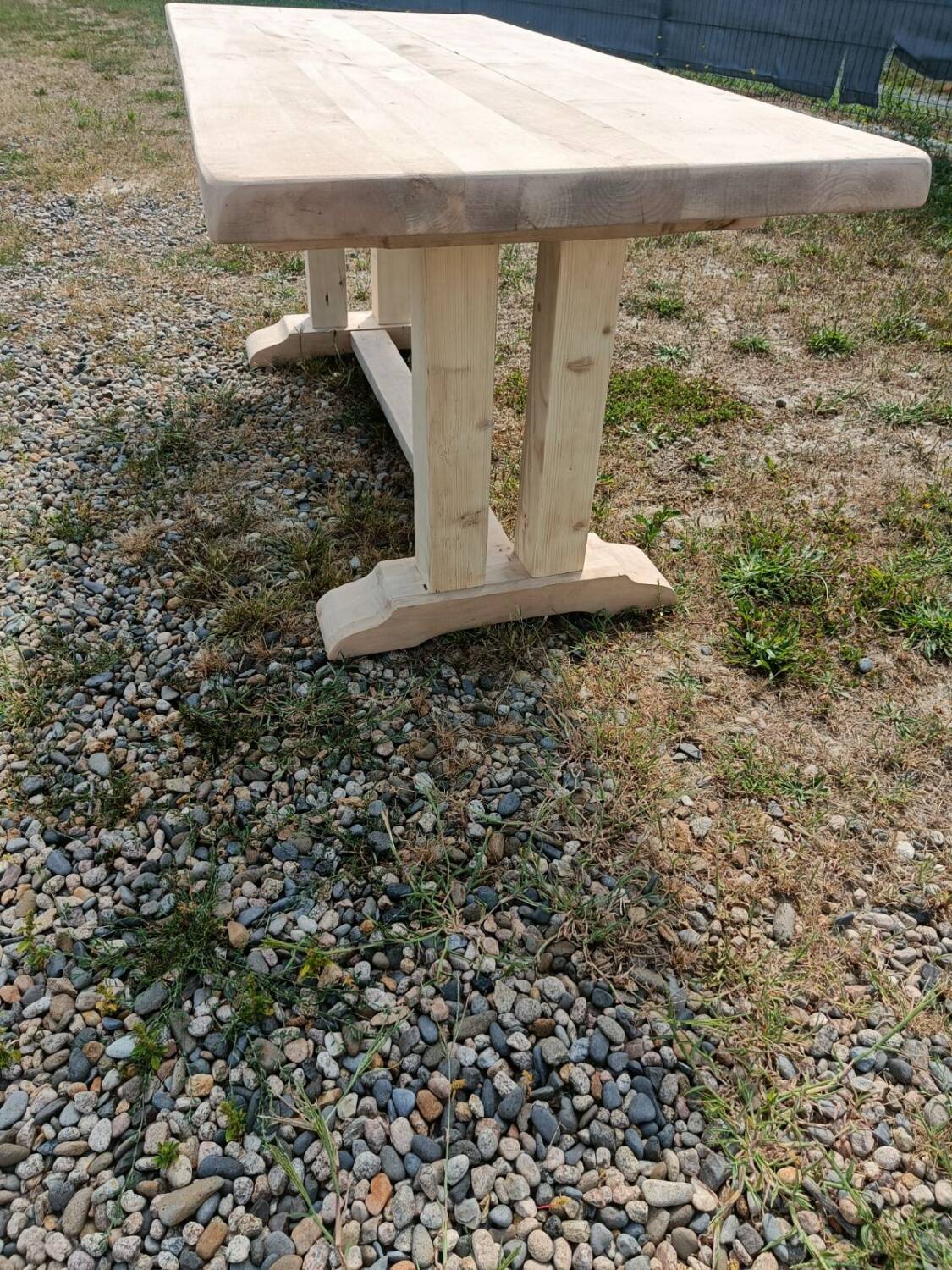 Monastery-style dining table