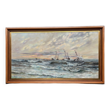 A. Claessens. Seascape. Large format.