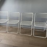 4 chaises pliantes vintage « Ted Net »
