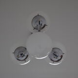Art deco chrome chandelier, 1930s