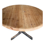 Round extendable table