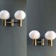 Pair of wall lamps 70s