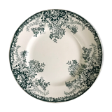 5 plates St Amand fruit pattern