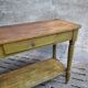 Antique counter side table wall table shop counter