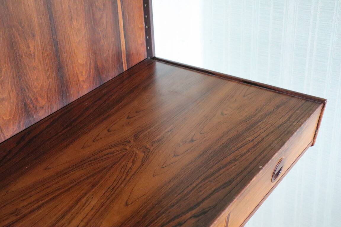 Danish wall unit by Thygesen and Sorensen in rosewood, 1960