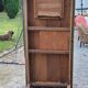 Oak farmhouse table nineteenth century feet spindles 2 drawers 199cm