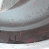 Patinated coffee table