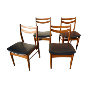 lot de 4 chaises scandinaves
