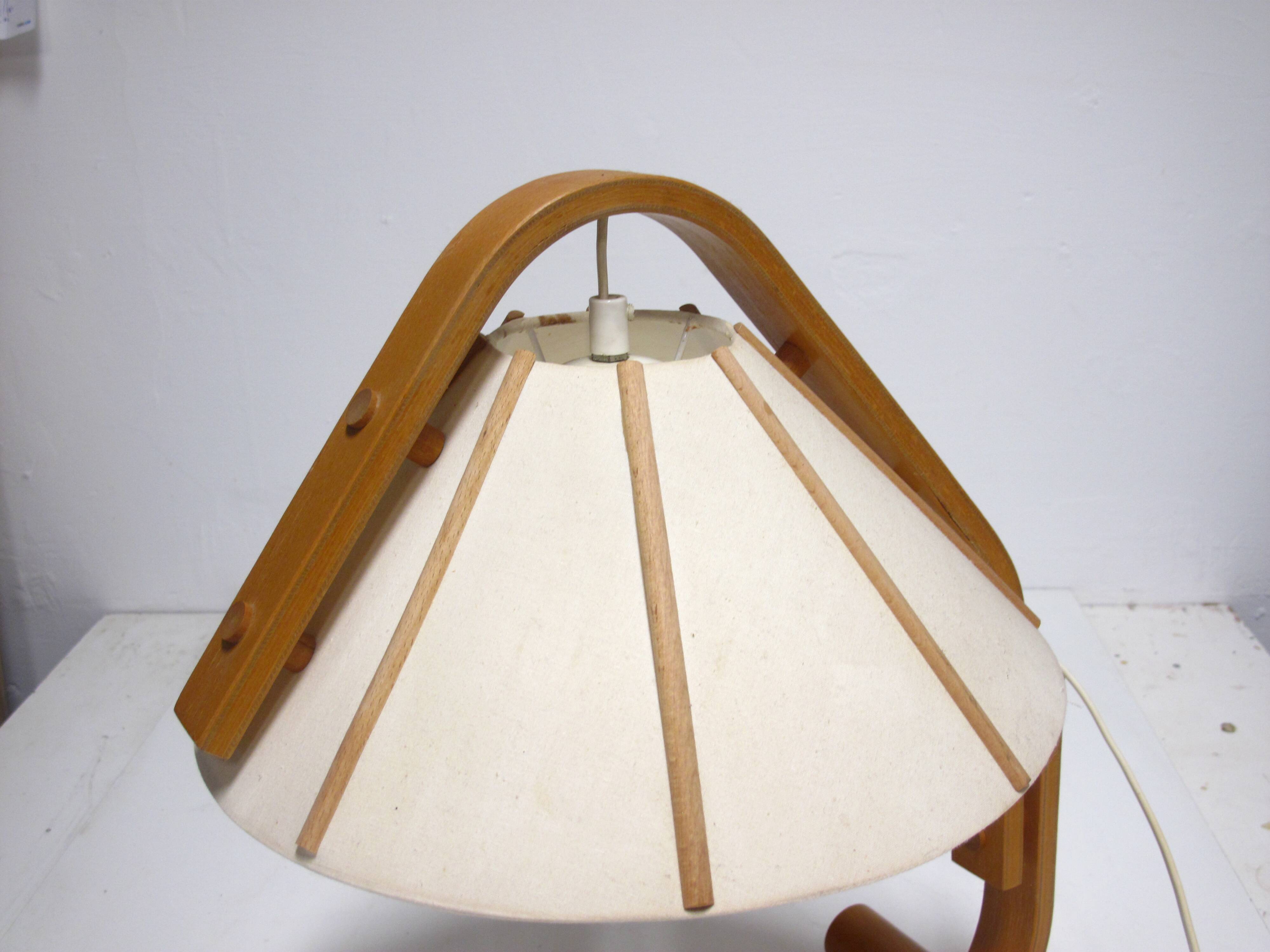 Jan Wickelgren scandinavian table lamp Sweden 70s