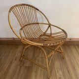 Rattan armchair