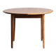 Table à manger extensible, ronde à ovale, années 1970
