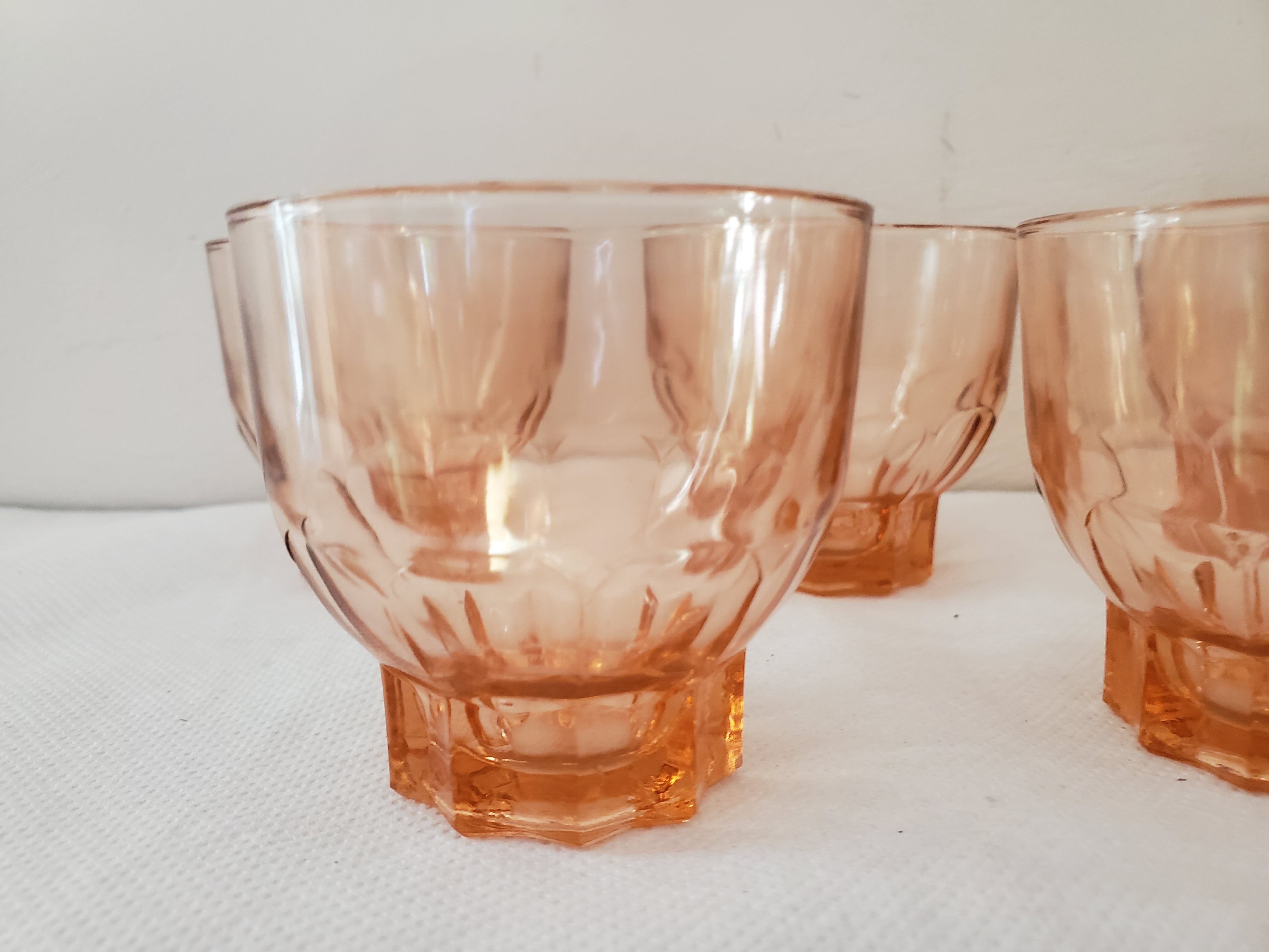 Amber glasses 50's