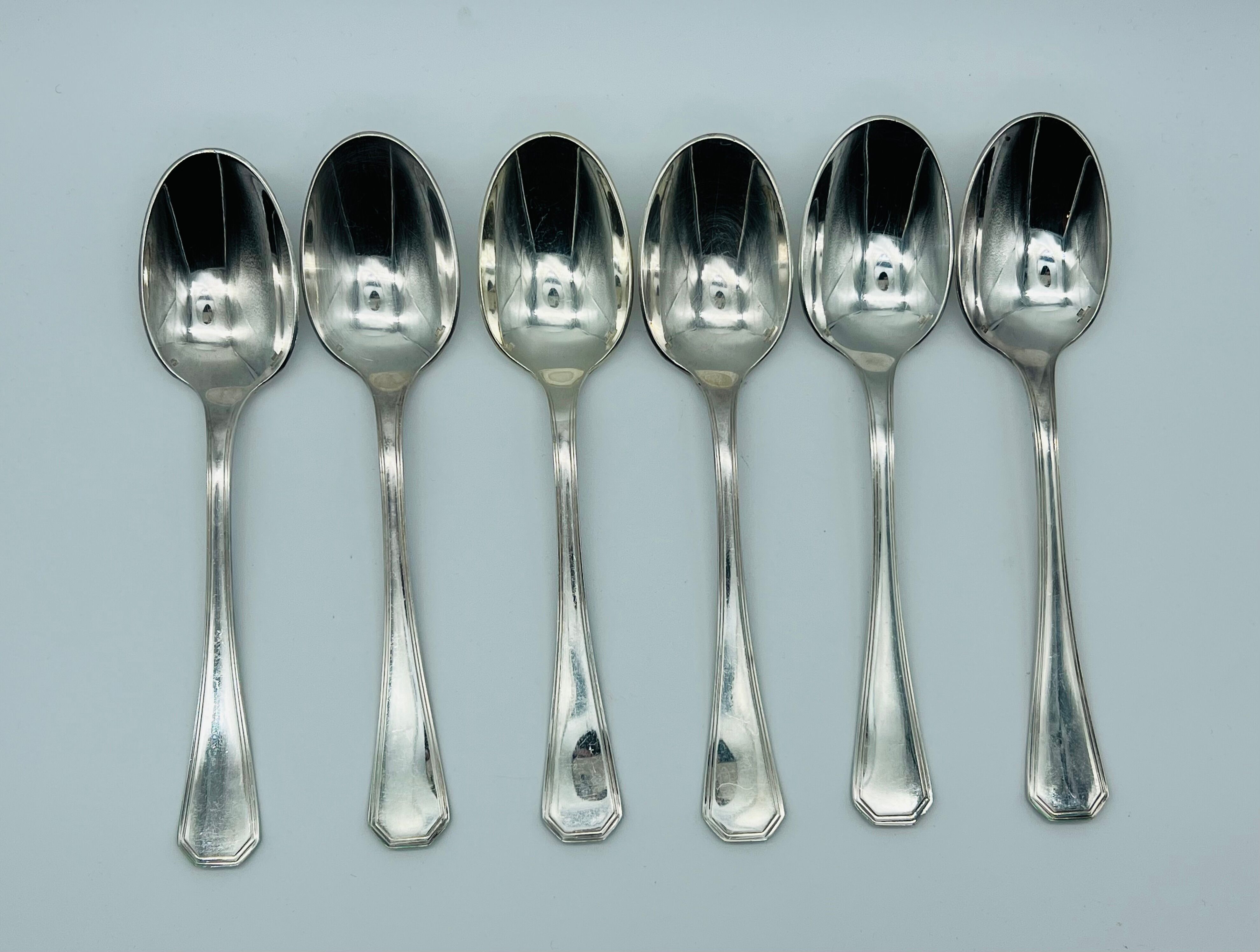 Christofle 6 large spoons model America