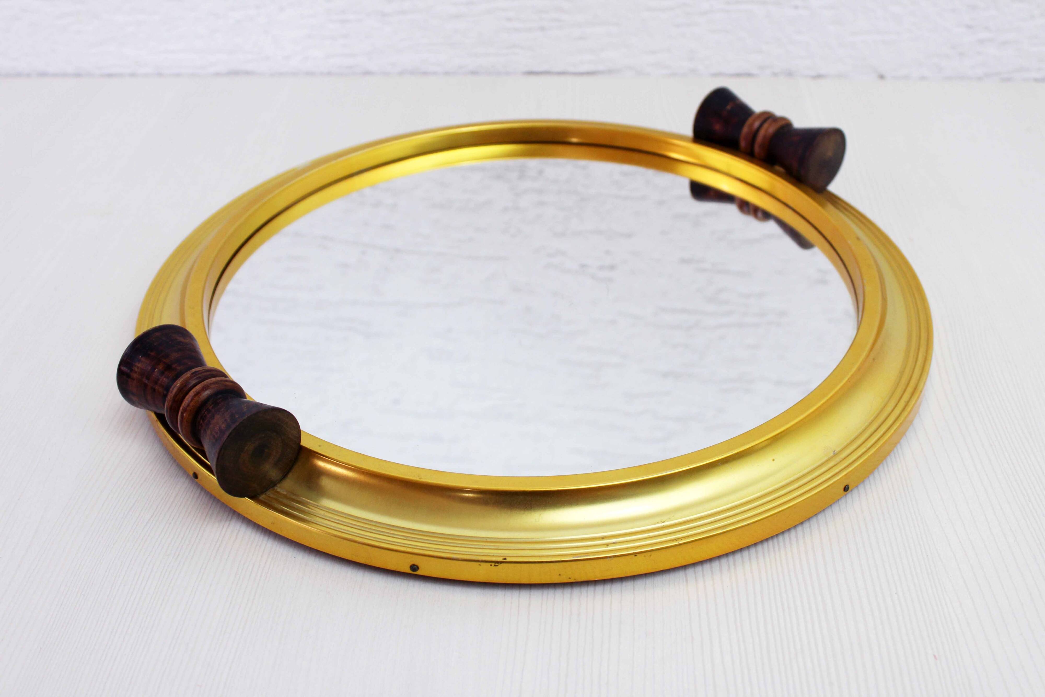 Vintage mirror tray