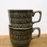 Duo of vintage cups