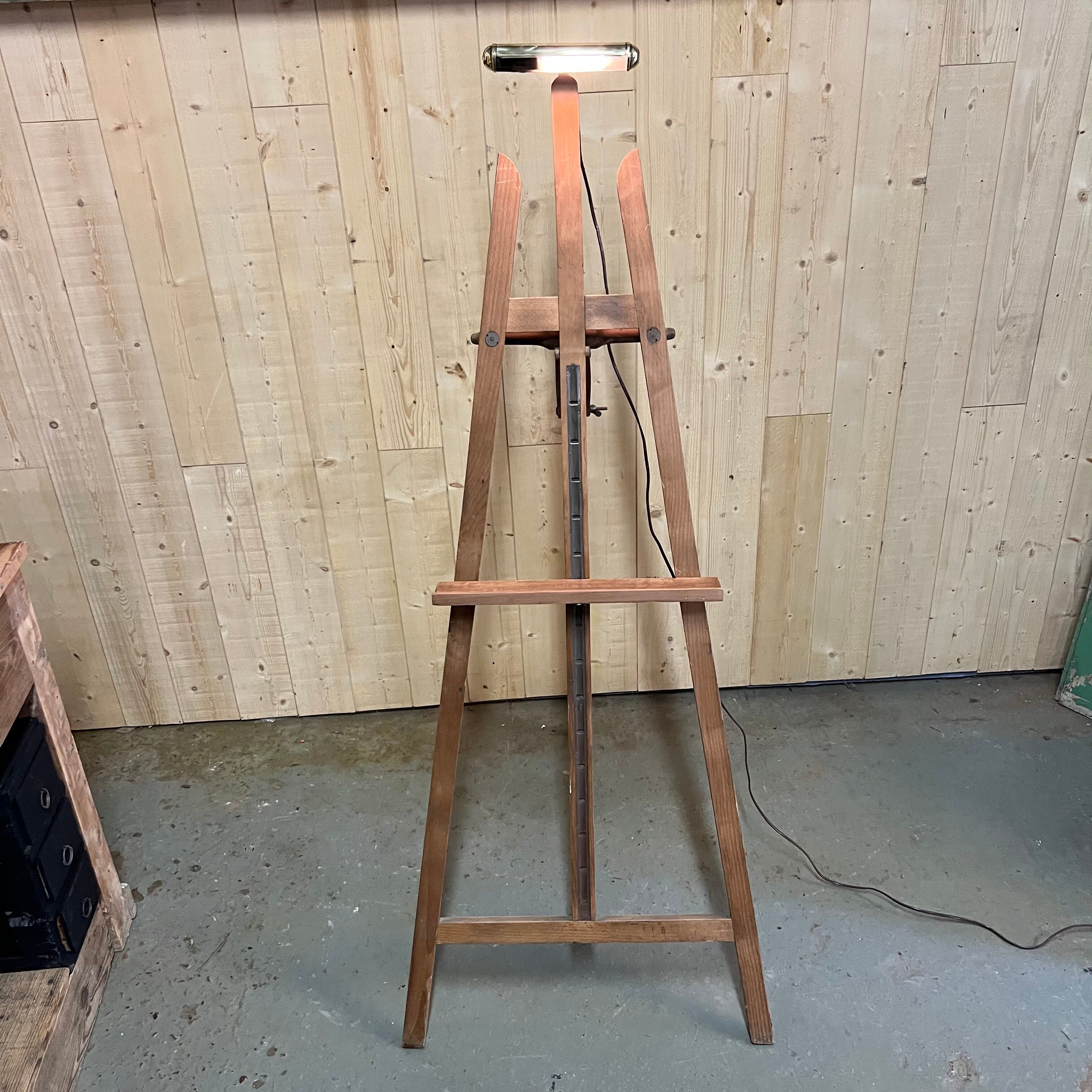 Luminous easel
