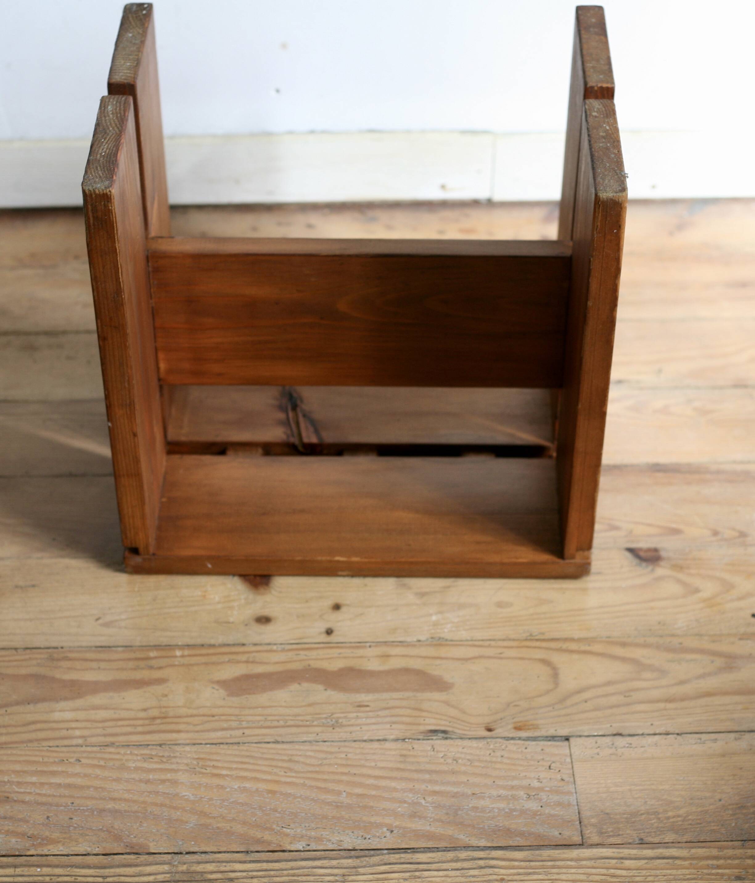 Large stool, selection by Charlotte Perriand for Les Arcs, France, 1960