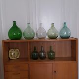 Jolie dame Jeanne de 5 litres vert d'eau