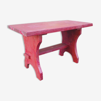 Table bohême en bois massif