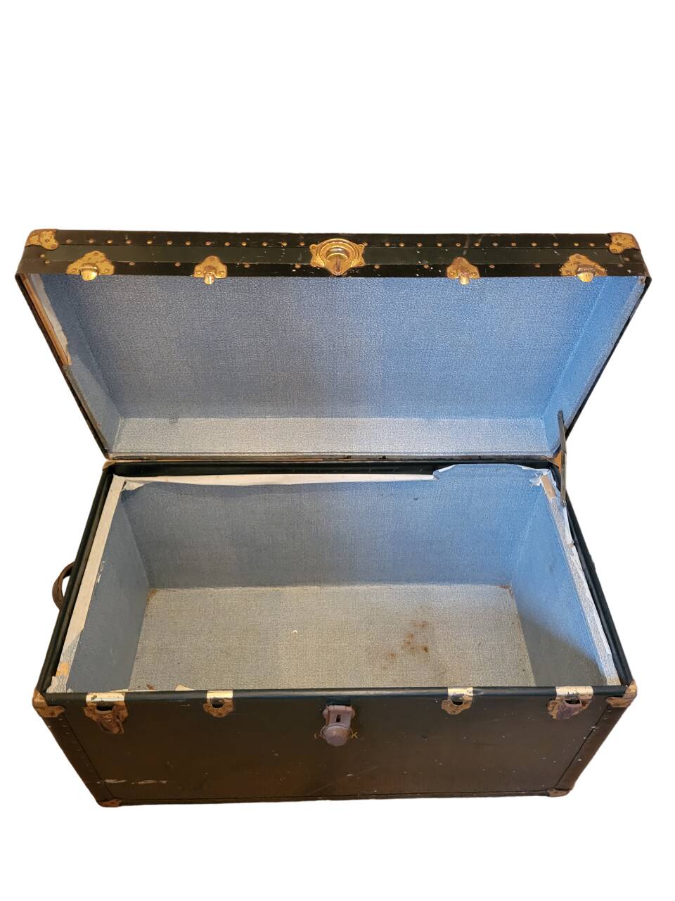 Old American travel trunk