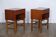 Paire de chevets vintage scandinave en teck 1960