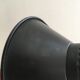 Black projector floor lamp