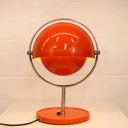 Rare vintage Moonlight space age table lamp by Buch & Jørgensen for Quality