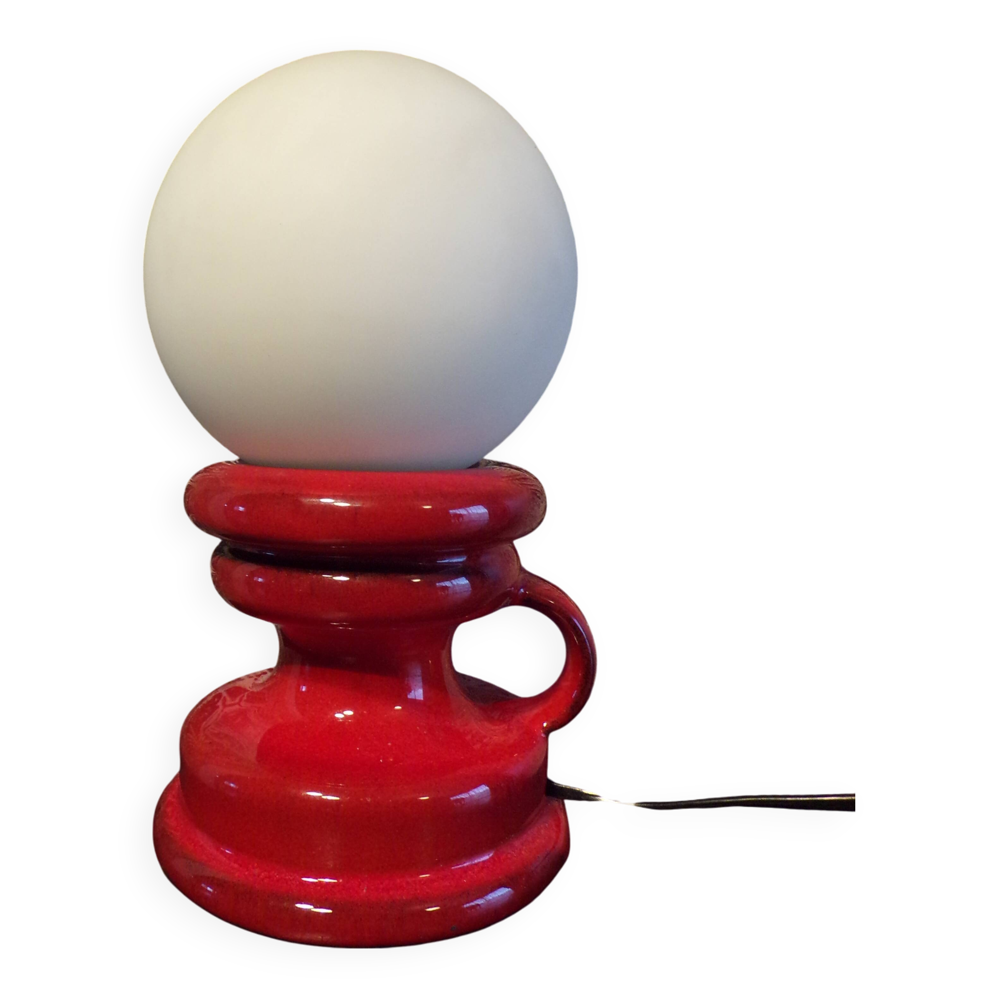 Lampe céramique vintage