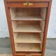 Small piece of furniture, roll-top filing cabinet