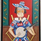 Roland Chanco (1924-2017), friend of Picasso - Oil on canvas - Mathilde