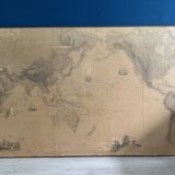 Planisphere of the naval hydrographic service