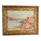 Oil painting on canvas landscape