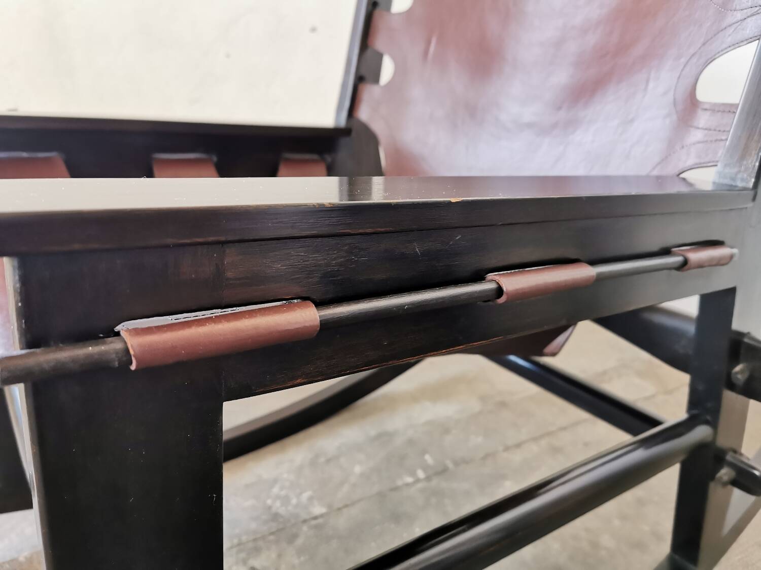 Brutalist rocking chair