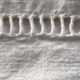 Lot de 2 draps anciens en toile blanche