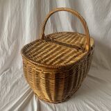 Vintage Wicker Picnic Basket