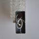 Pair of iron, chromed metal and glass years 50 / 60